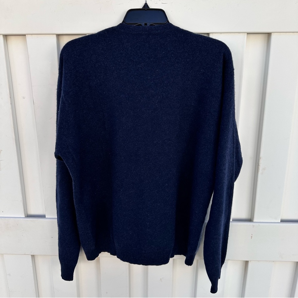 Men's John Ashford Cashmere V-Neck Pullover Sweater EUC - Picture 2 of 6